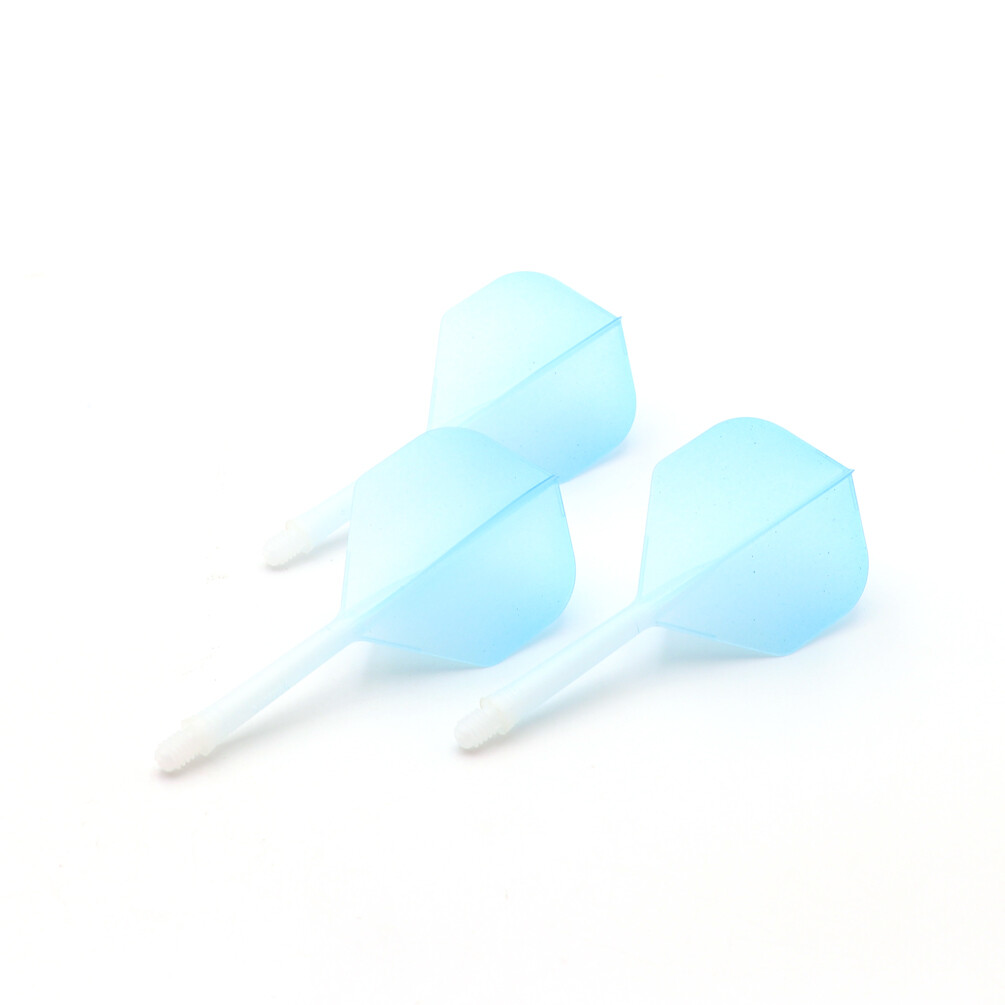 CUESOUL AK5 Integrated Dart Shaft and Flights Standard Shape Graduated Blue