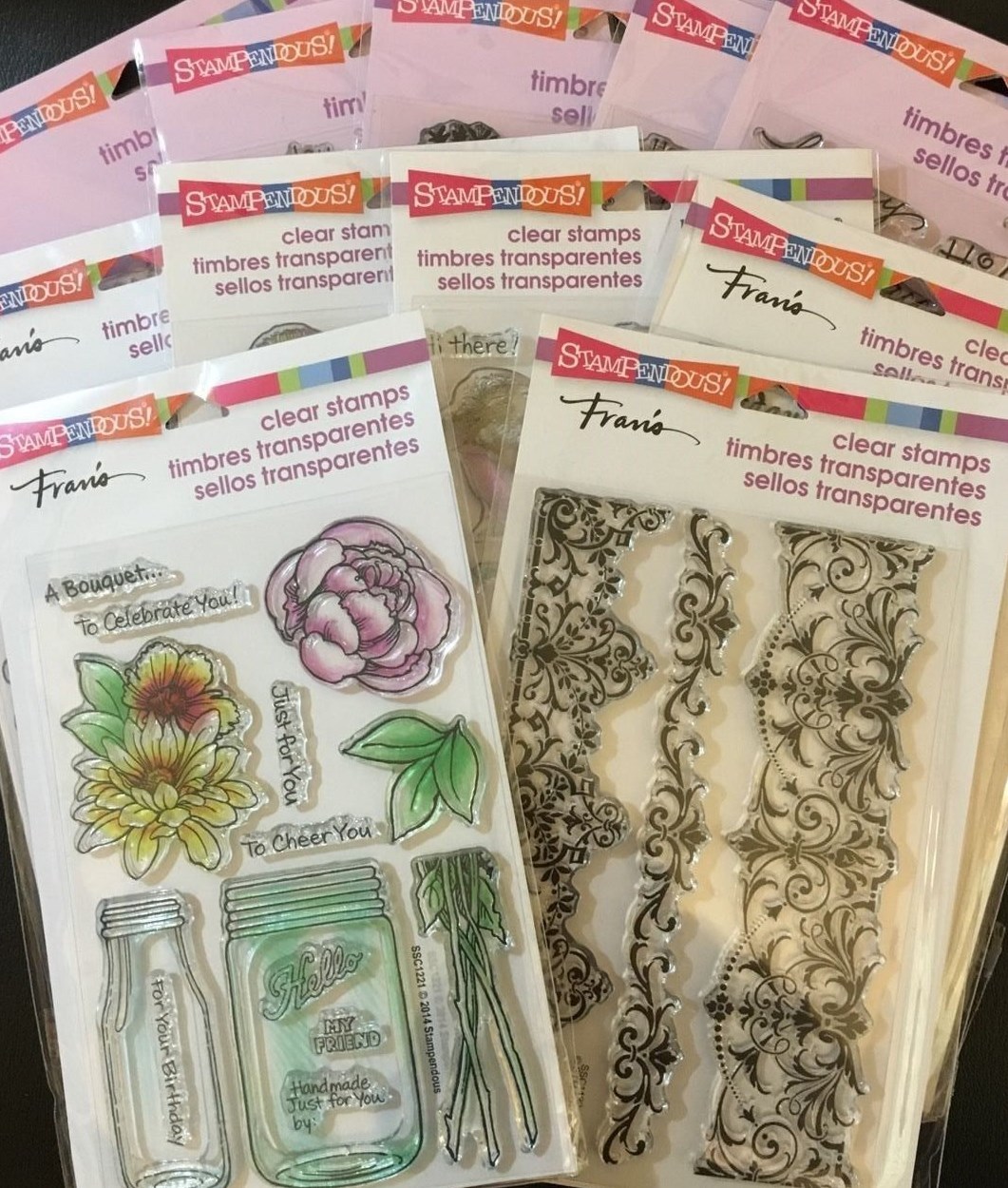 Stampendous Clear Stamps Lot to choose from