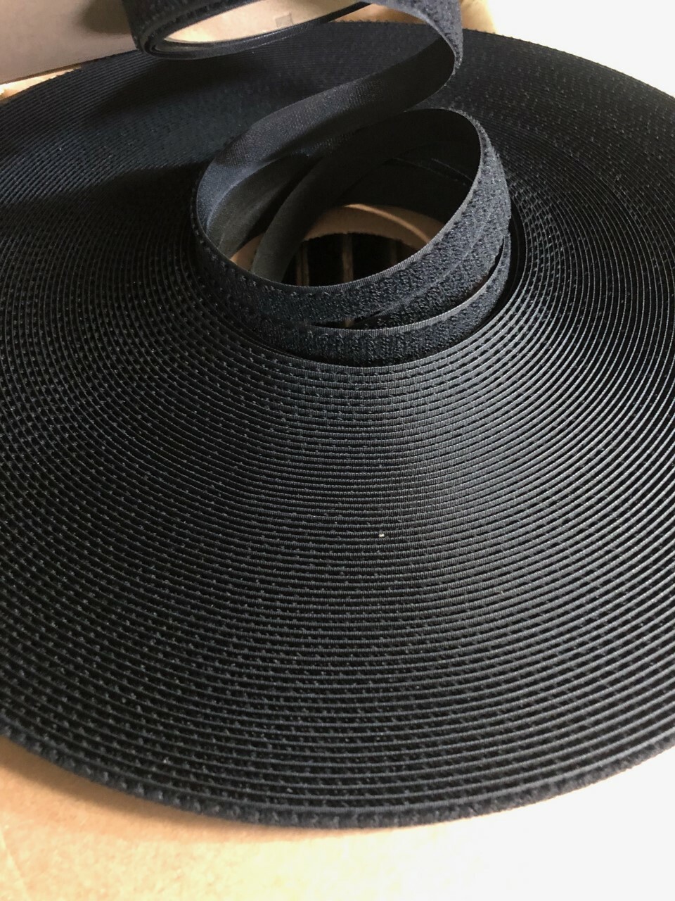 APLIX 800 Hook & Loop Fire Retardant Self Adhesive, 5/8" Black,10 Rolls x 50 Tot