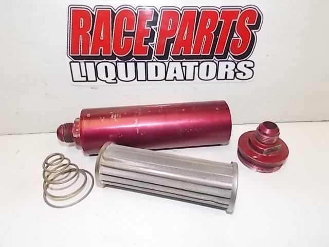 45 micron Peterson 400 inline oil / fuel filter #10 ends race wix  112524-13