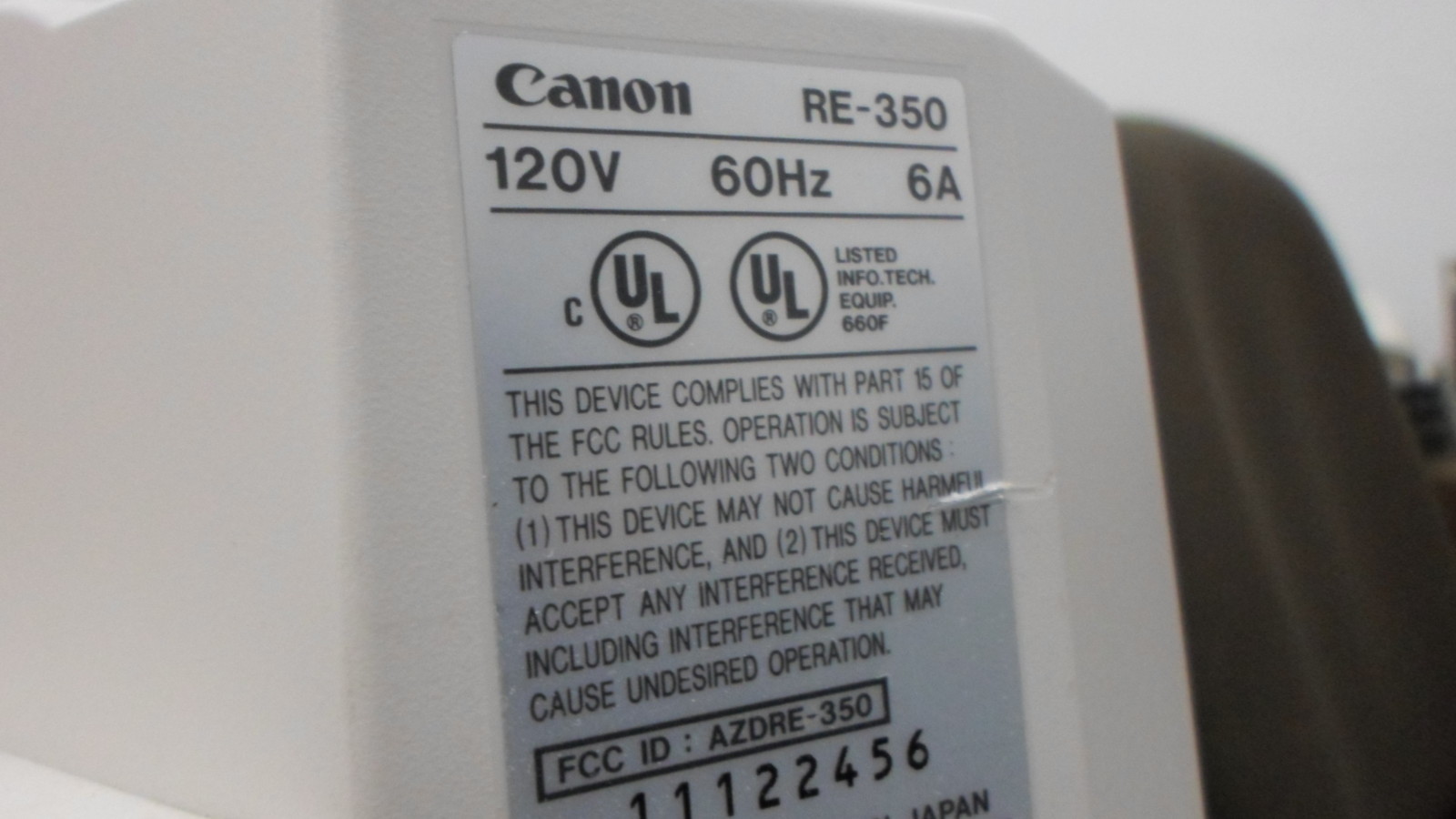 Canon RE-350 Video Visualizer TESTED