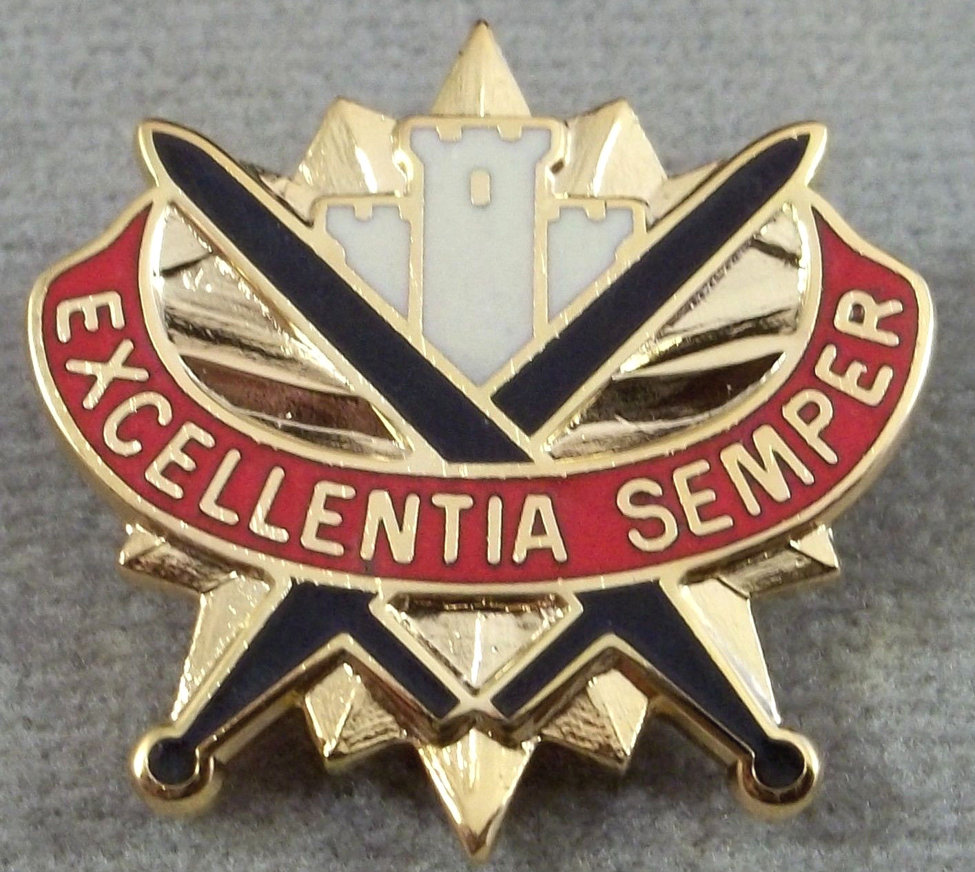 US Army 221st Support Battalion Unit Crest Insignia - G - 23