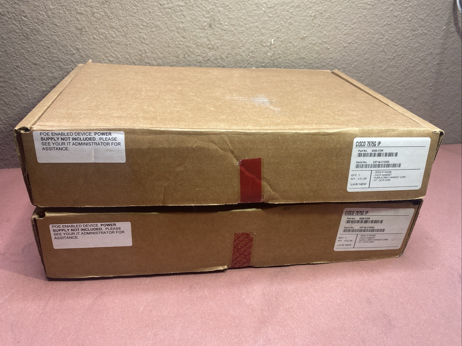 Cisco 7975G IP Phone (new/ Opened Box) Lot Of 2