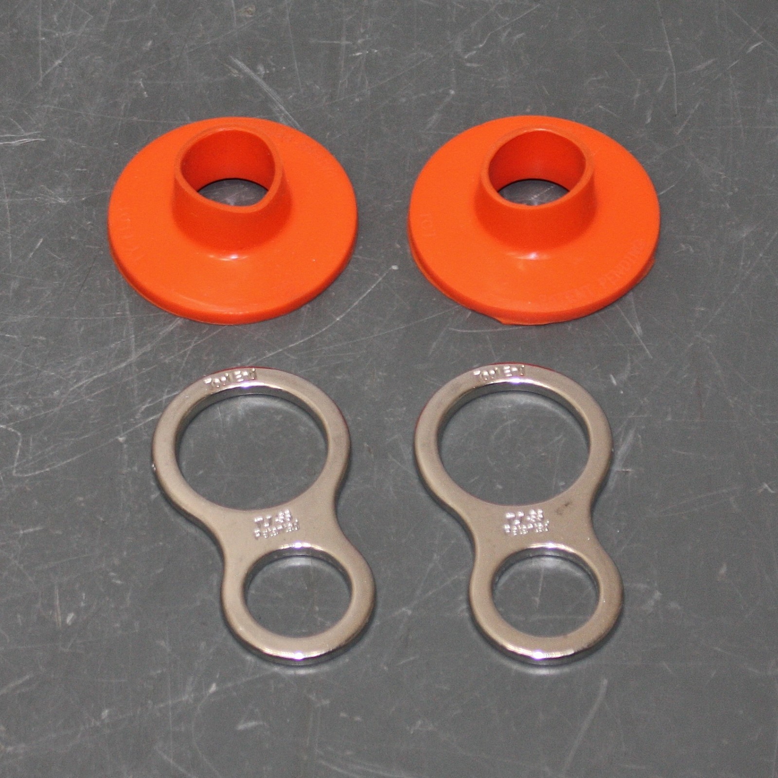 (2) Proto Tool Holding Safety Collar & Loop JPCL7SS, 13 lb Capacity, Steel