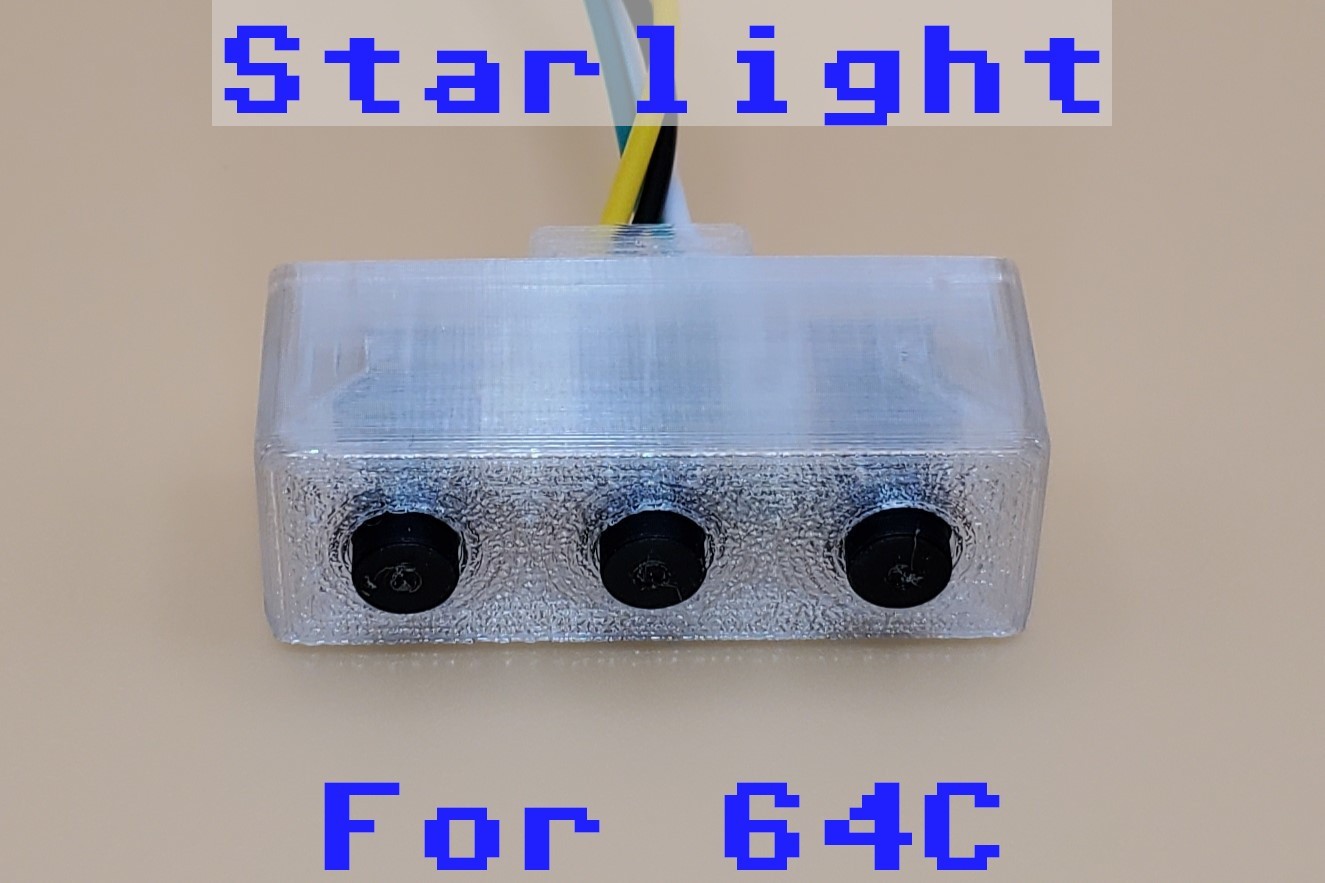 64C Ultimate Utility Buttons (Slimline), Starlight Edition