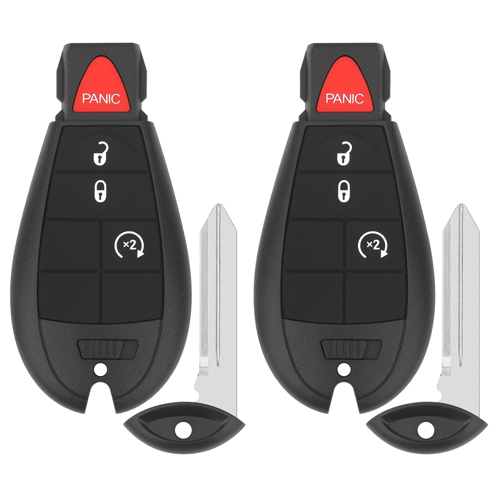 Vurkcy Key Fob Replacement for 2009-2012 Dodge Ram & Journey/ 08-12 Durango C...