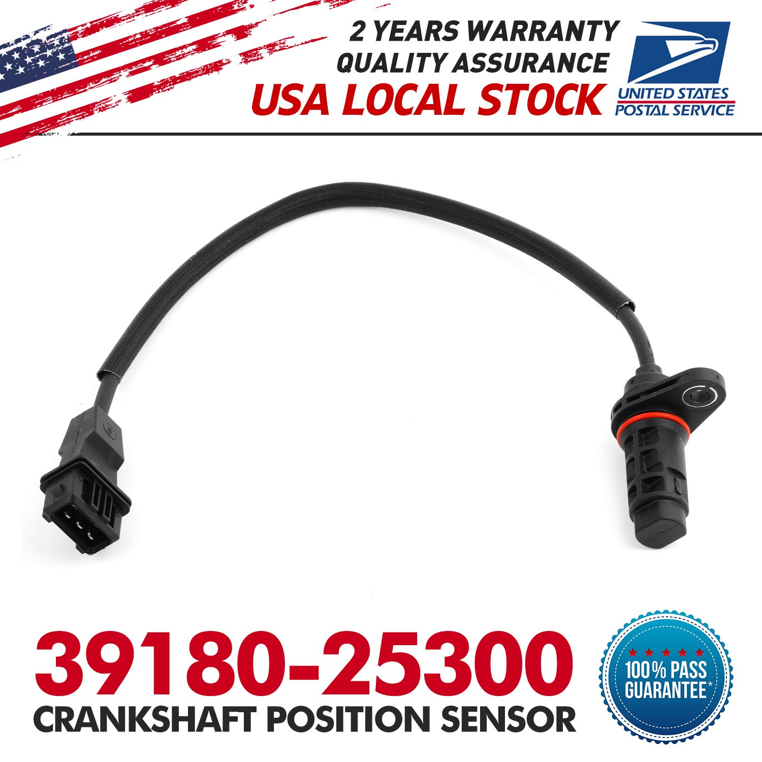 Crankshaft Position Sensor OEM 39180-25300 fits for KIA FORTE 2010-2013