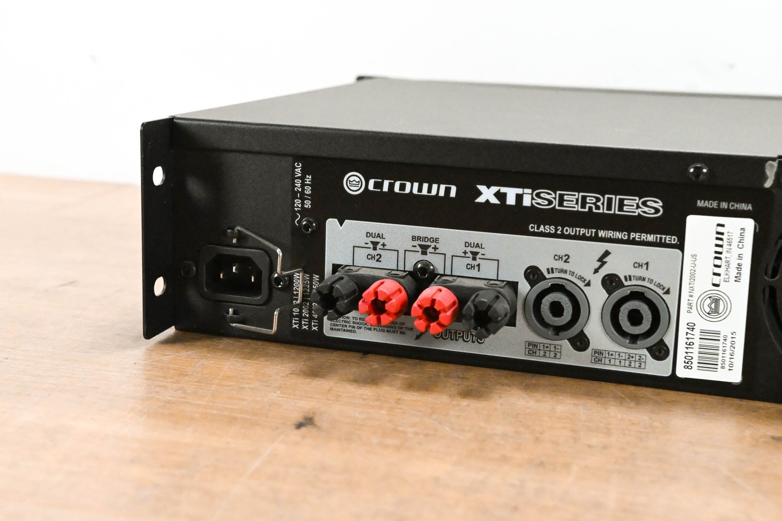Crown XTi 2002 2-Channel Power Amplifier CG013CZ
