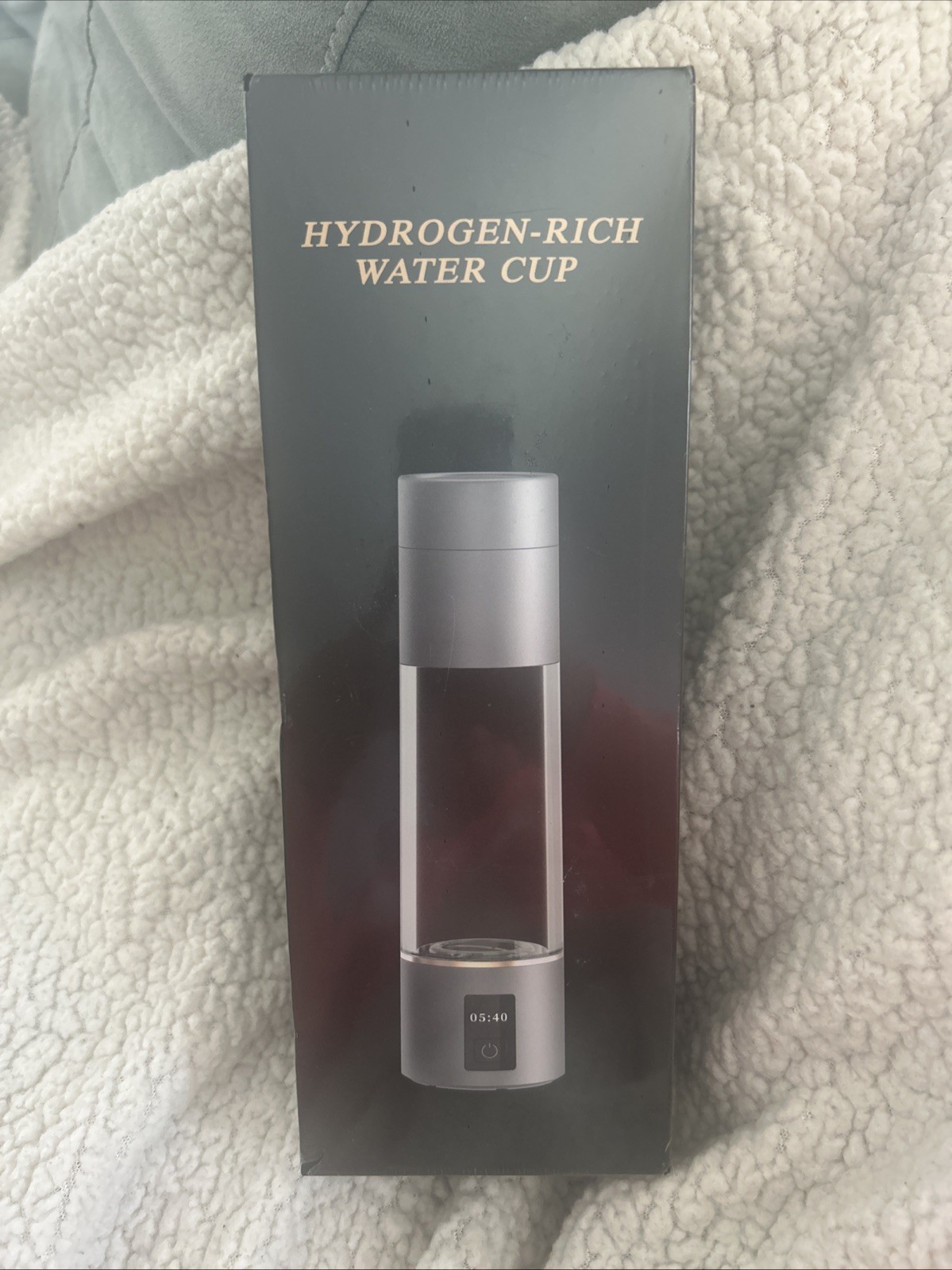New Sealed Hydrogen Rich Water Bottle