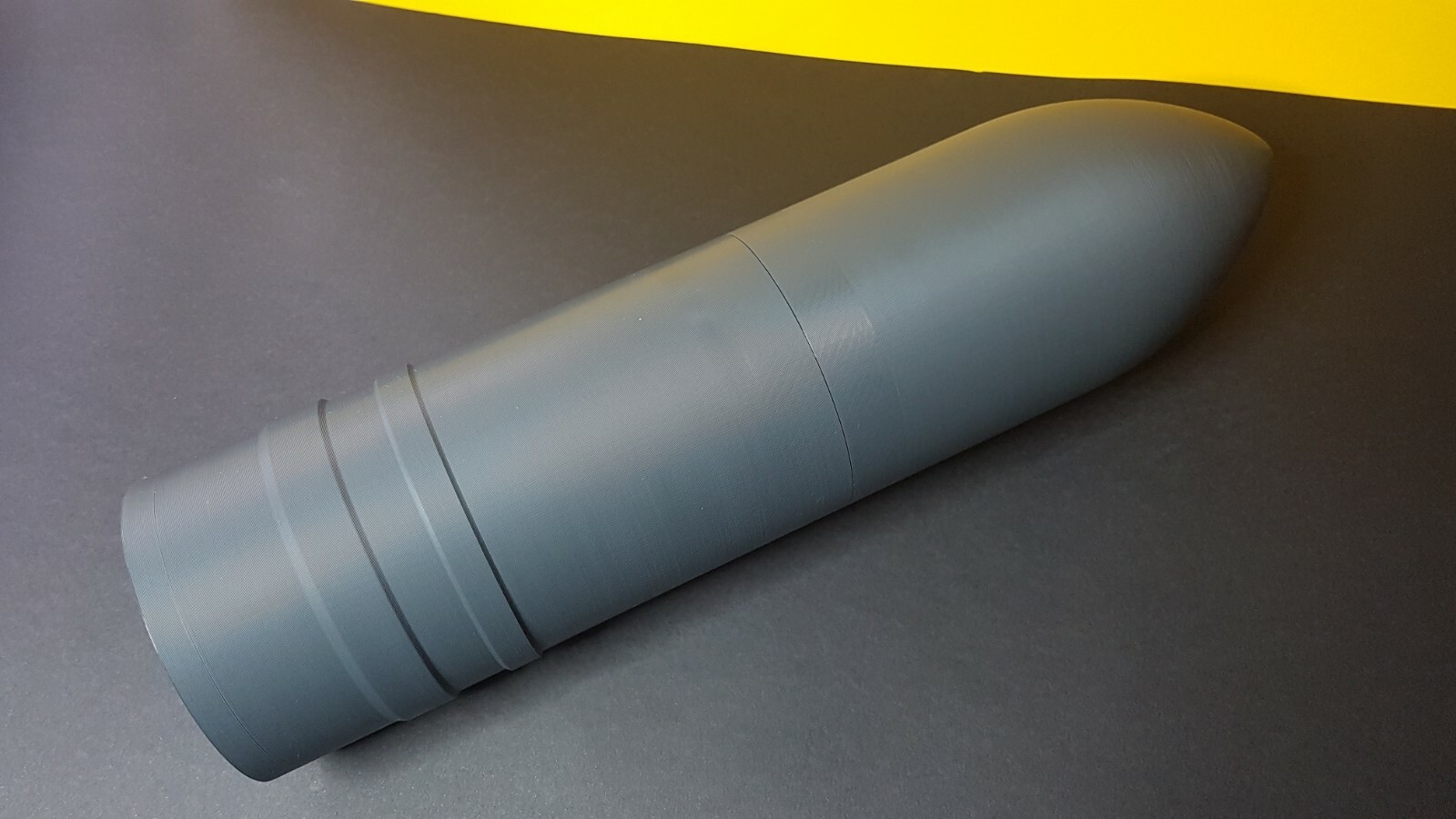 Replica PLASTIC 105mm M393 projectile. full sized -  3D printed. (unpainted)
