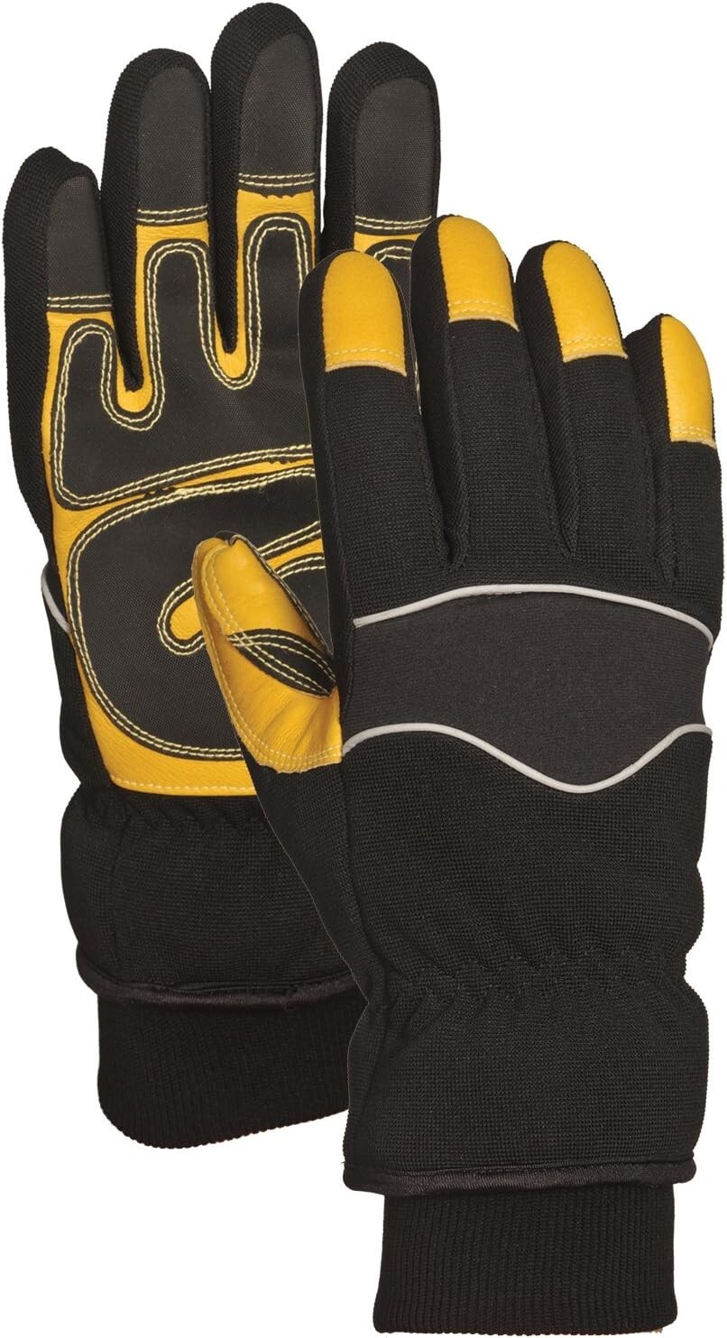 BELLINGHAM PREMIUM INSULATED WINTER GLOVES THINSULATE REINFORCE PALM CRG23 LARGE