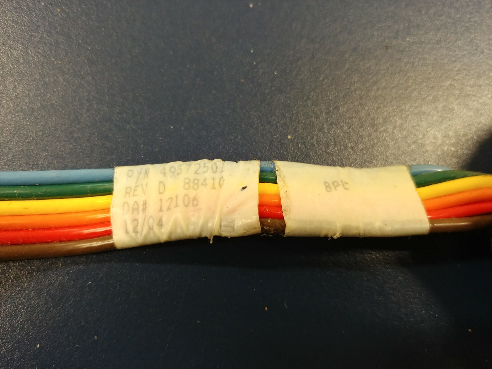 Universal Instruments GSM Feeder Interface Board Power Cable 49372501