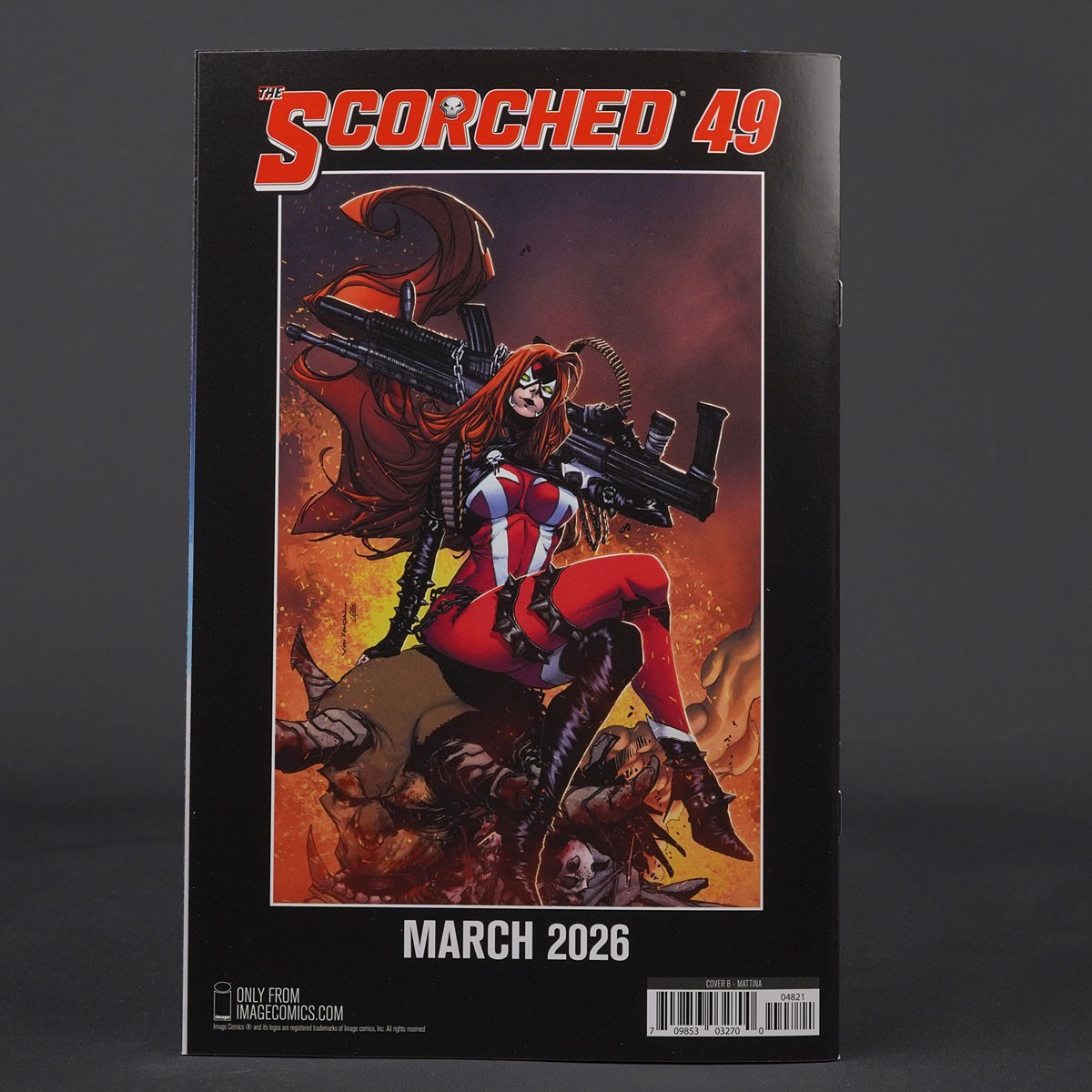 Spawn SCORCHED #48 Cvr B Image Comics 2026 0925IM0402 48B (CA) Mattina