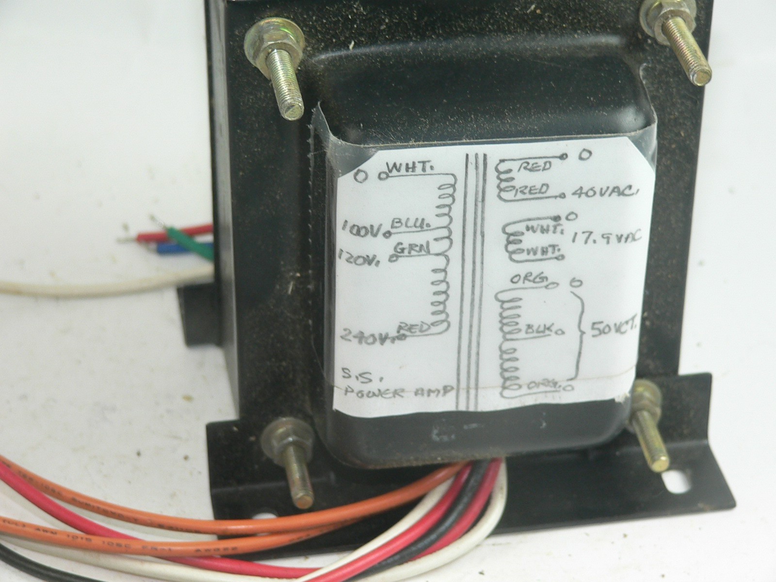 1 Solid State Power Transformer--Tests good