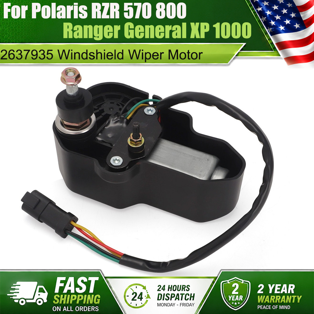For Polaris 2637935 Windshield Wiper Motor RZR 570 800 Ranger General XP 1000 US