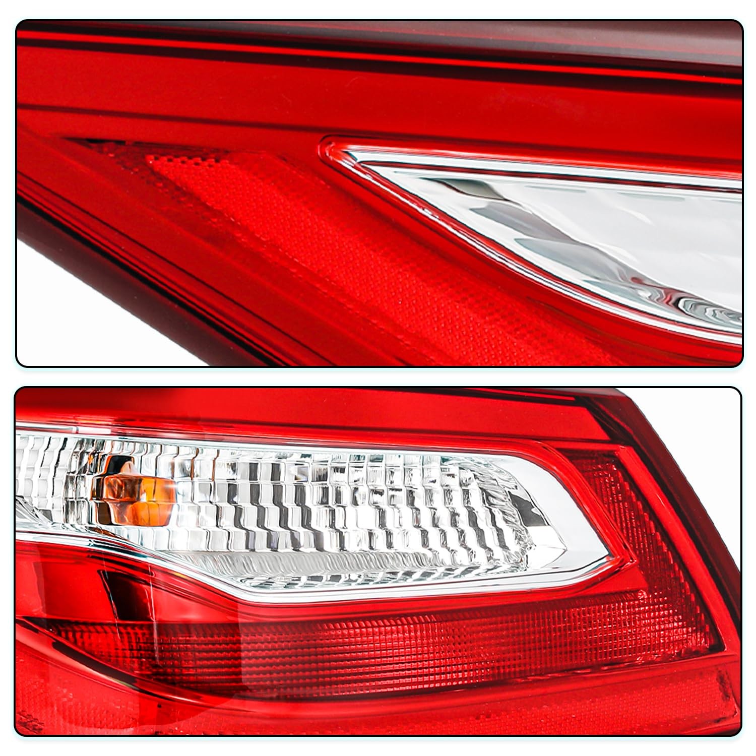 Altima Tail Light Assembly 2016-2018 Brake Light Bulbs Included Driver Left Side
