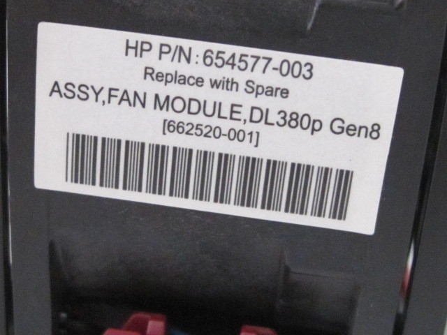Six Nidec UltraFlo Server Cooling Fan Module V60E12BS2cb5-08