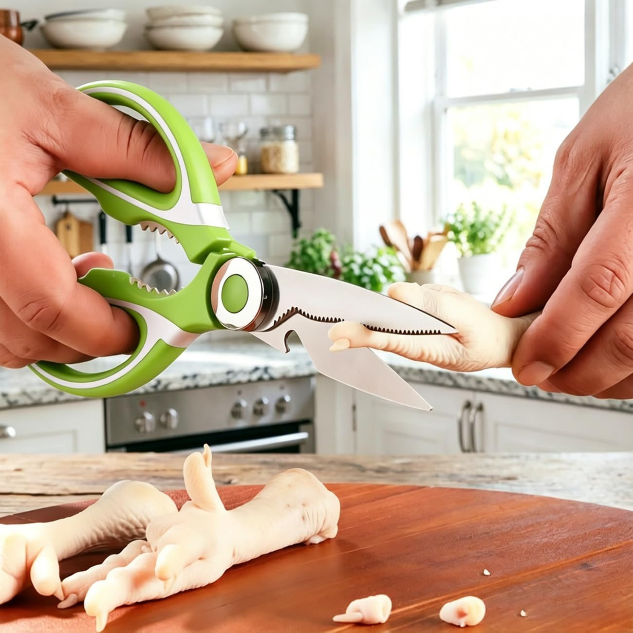 Heavy Duty Stainless Steel Kitchen Scissors & Shears