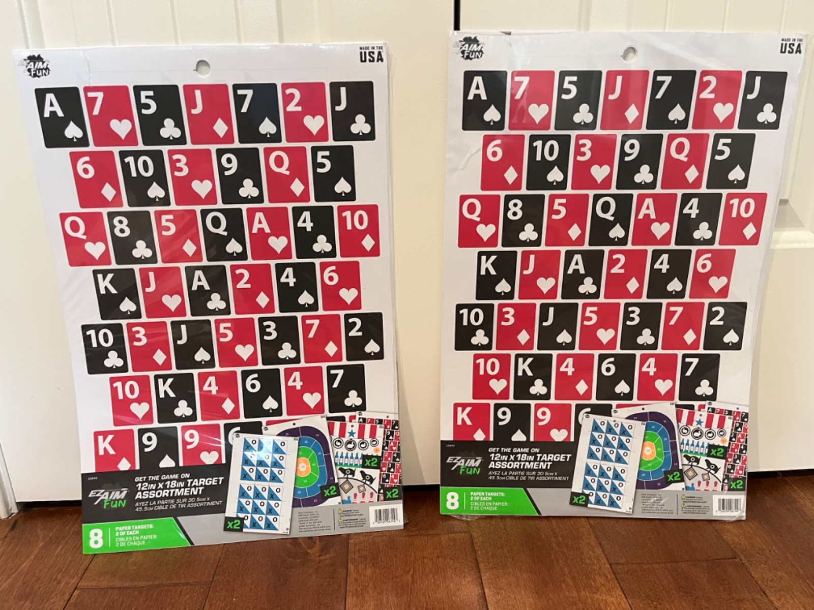 Allen EZ Aim 15642 Games Paper Shooting Targets 12x18 Assorted Colors 16 Pcs.