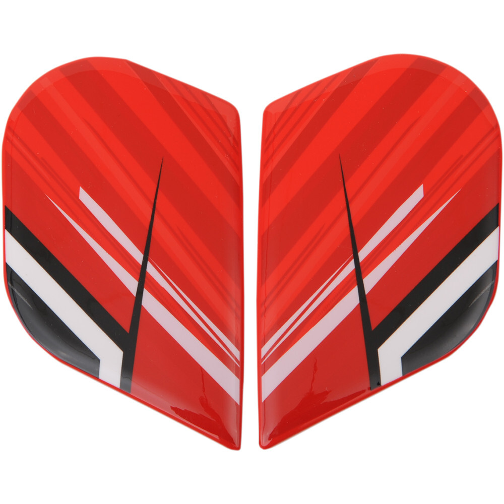 ICON MotoSports Replacement Sideplates for ALLIANCE Helmets (Overlord Red)