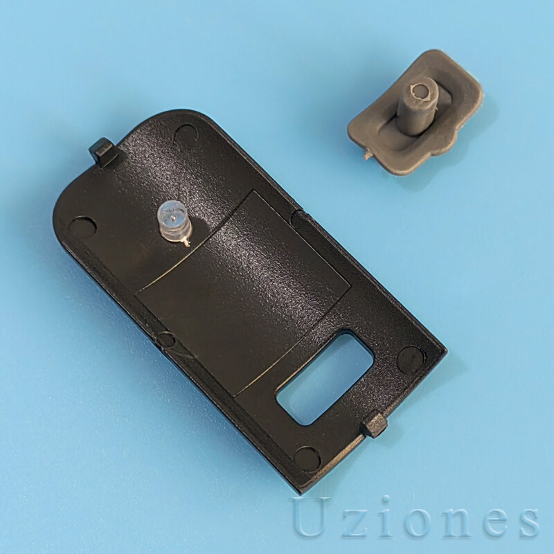 2X For Shure PGX2 Microphone Wireless Control Switch Bezel Cover Shell & Button