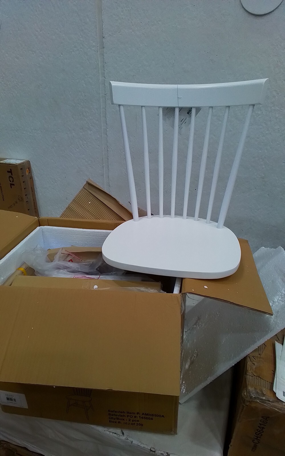 Safavieh PARKER SPINDEL SIDE CHAIR, Reduced Price 2172756480 AMH8500A