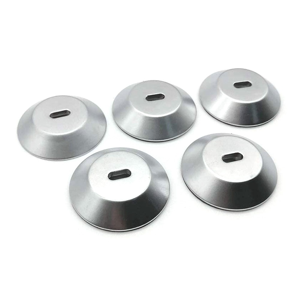 Anchor Plate Adhesive Security Plate with Slot for Cables to Lock Down8027