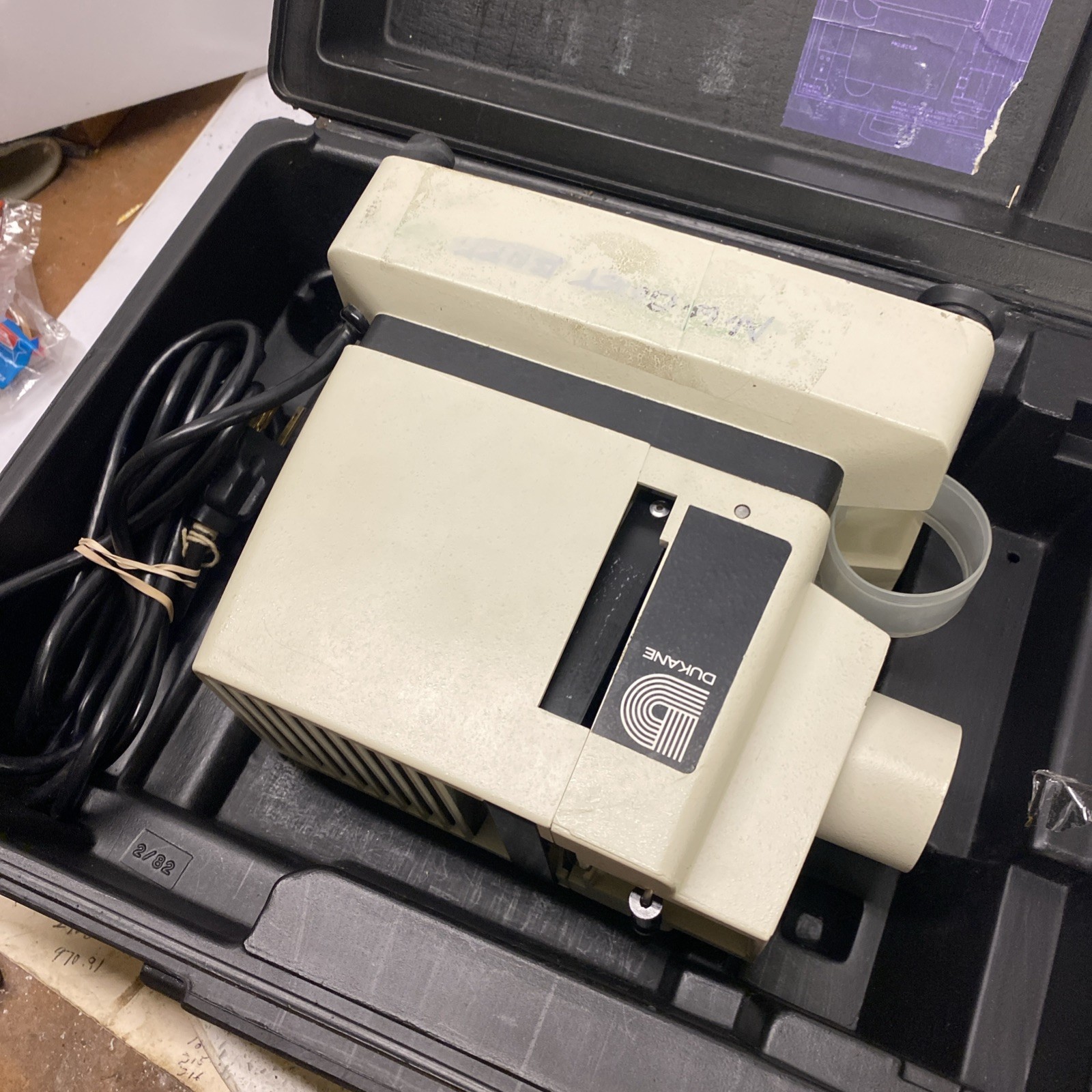Vintage Dukane Model 28A33 Film Projector Tested