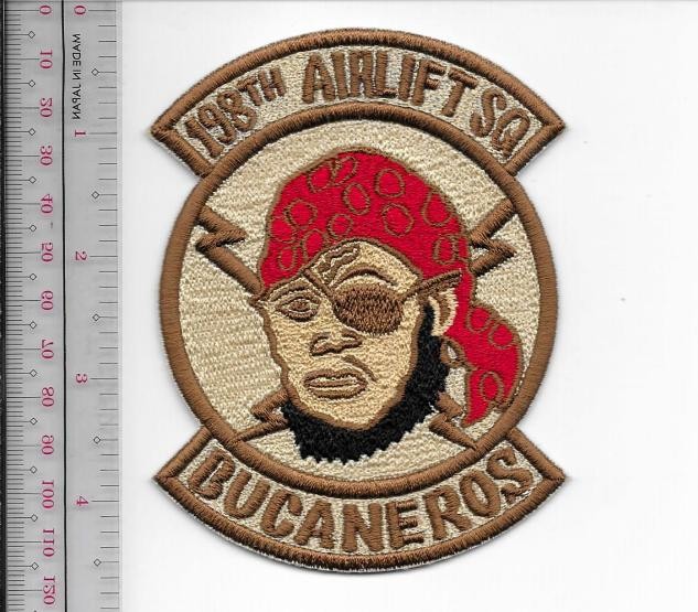US Air Force USAF Puerto Rico Air National Guard 198th Airlift Squadr  NO TARIFF