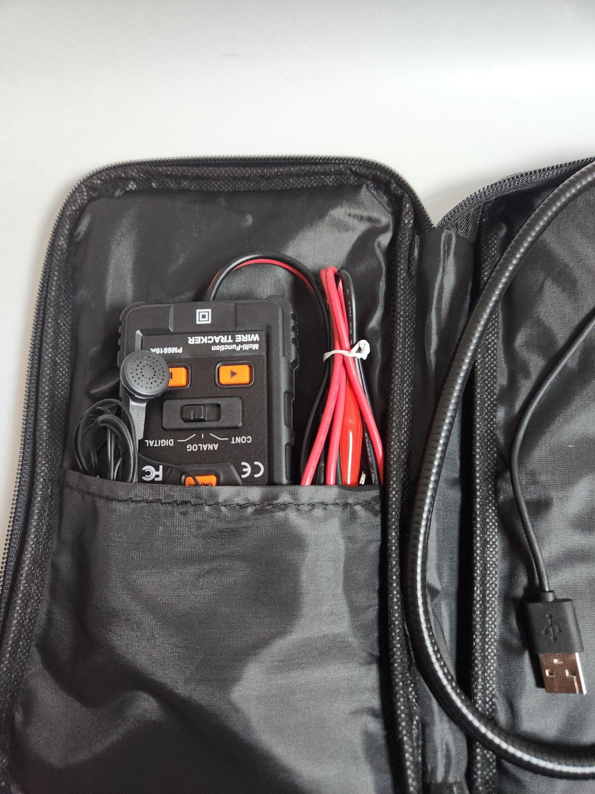 Seesii LCD Wire Tracer Detector Network Cable Test Cable Locator PM6819A