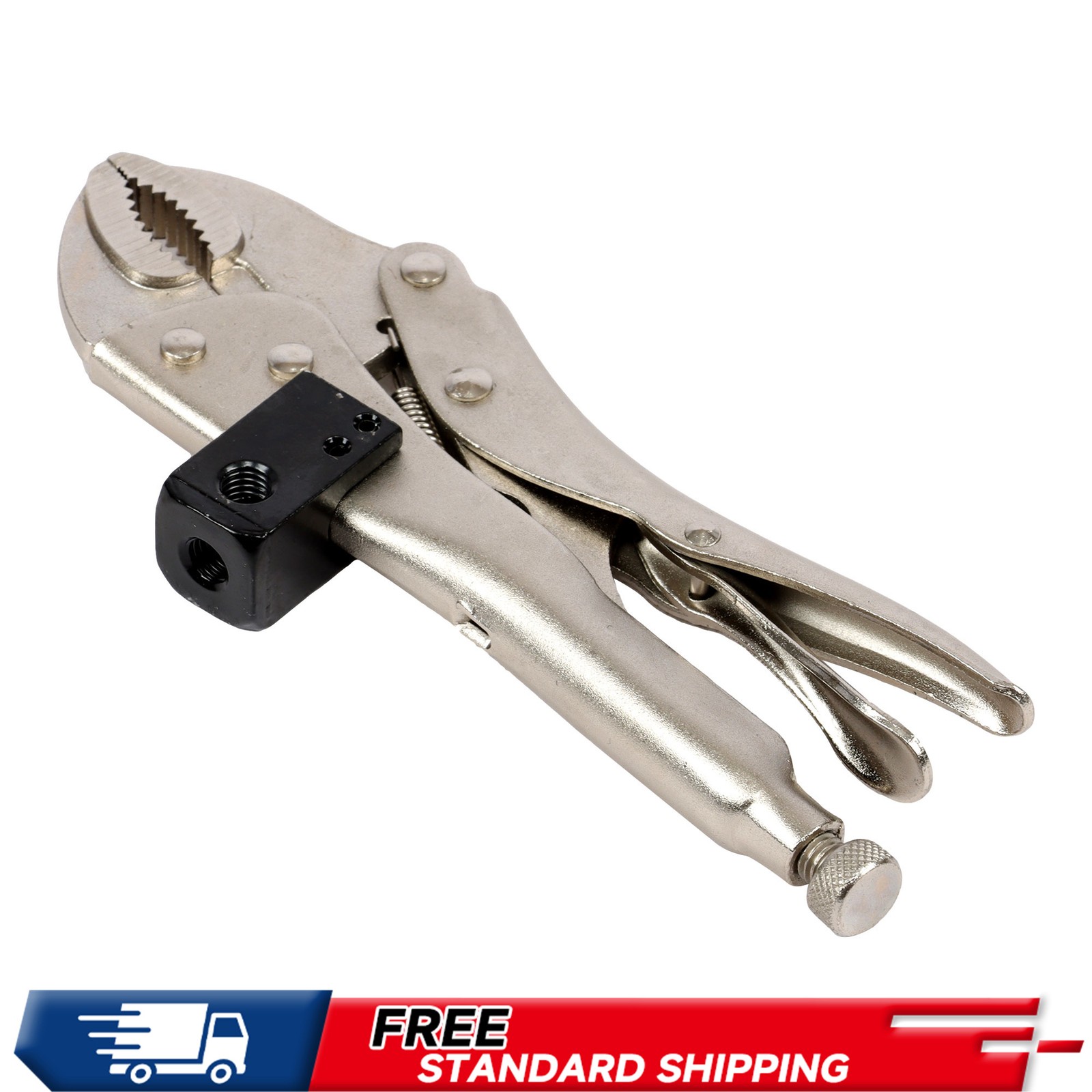 Precision Flex Arm Vise, 1" Dial Test Indicator .001" Grad, Lug Mount