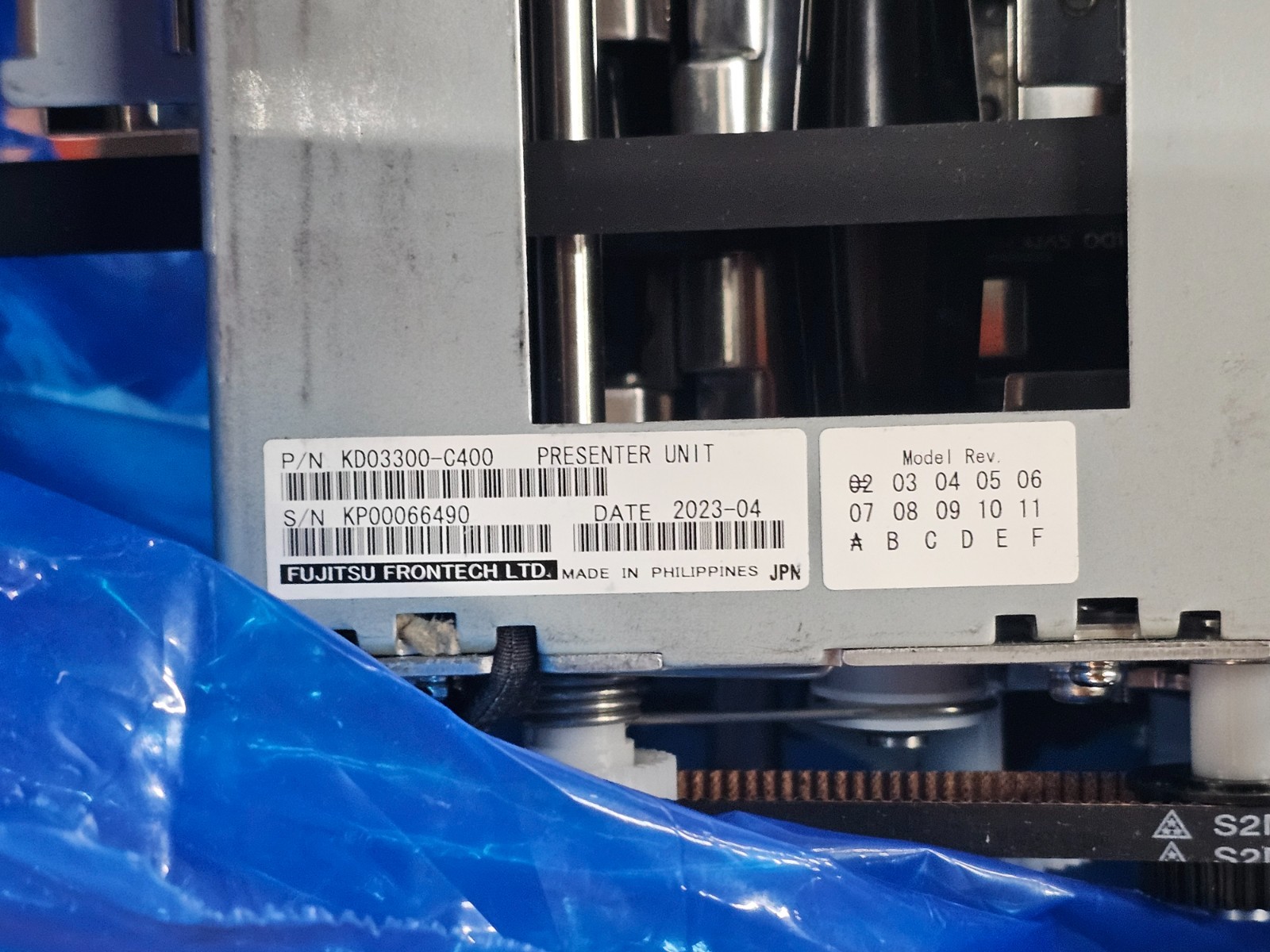 Fujitsu KD03300-B702 KD11116-C120 KD03300-C400 ATM Dispenser *PICTURED ITEM ONLY