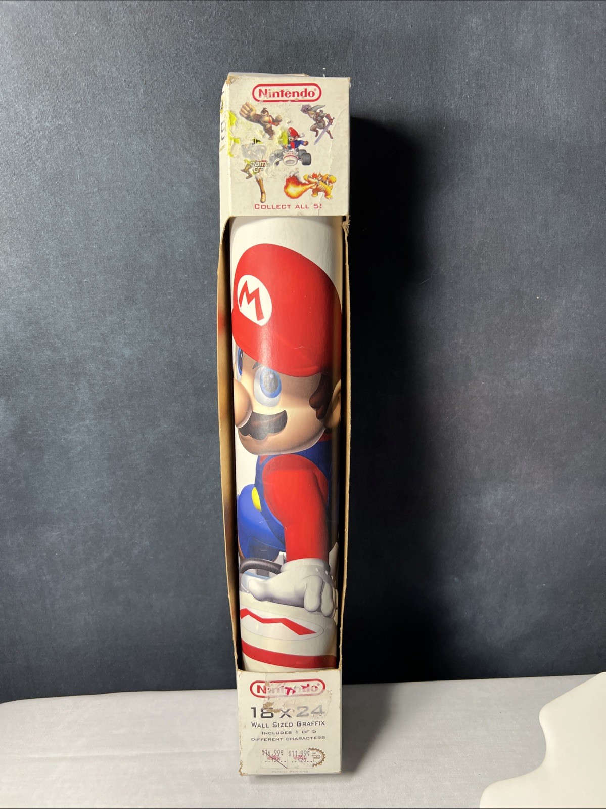 2006 Official Nintendo 18 X24” Wall Sized Gamer Graphics “Mario”
