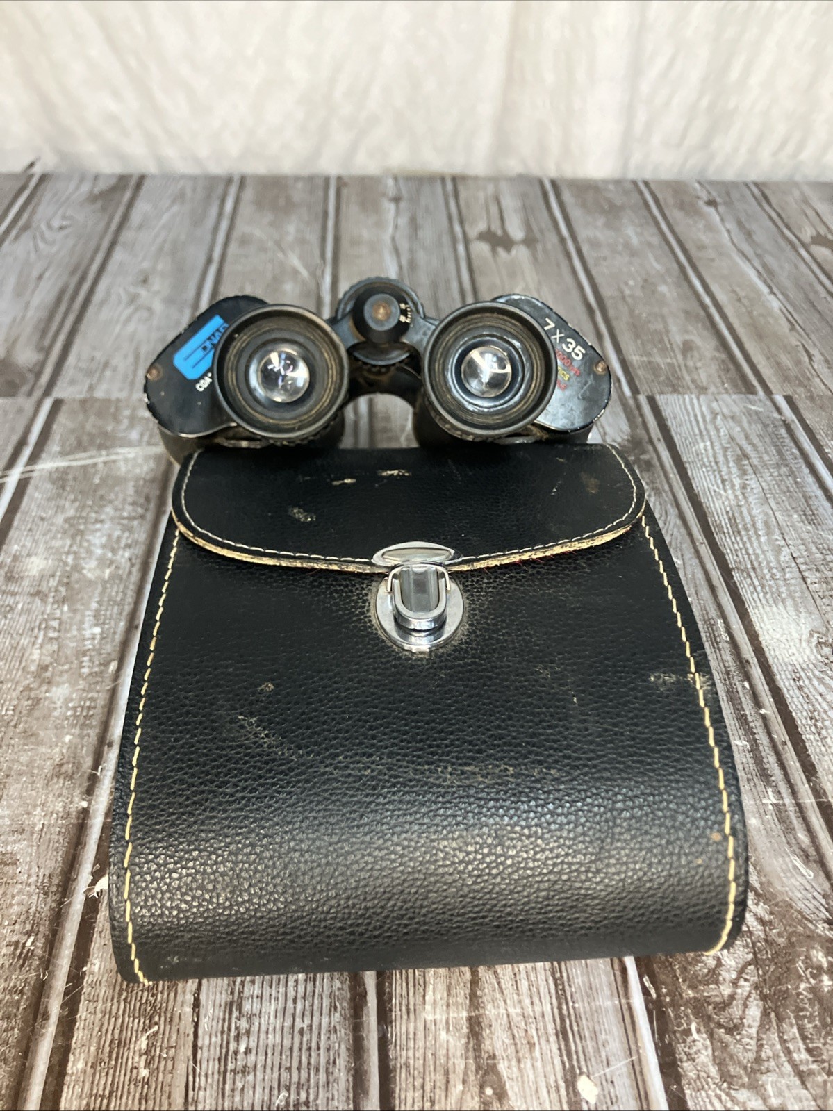 VTG Ednar Military Binoculars Coated Specs 7x35 Xtra Wide Angle 525ft 1000 Yards