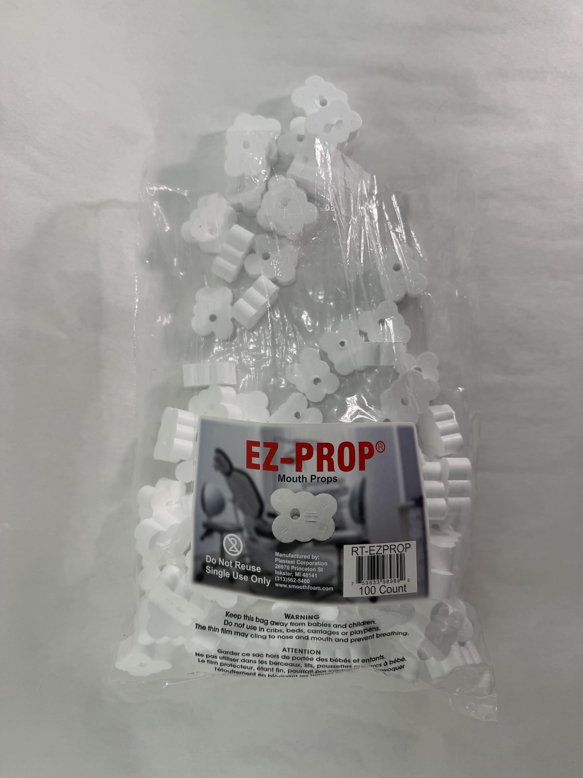 EZ Prop ­® Disposable Mouth Prop - 100 Count