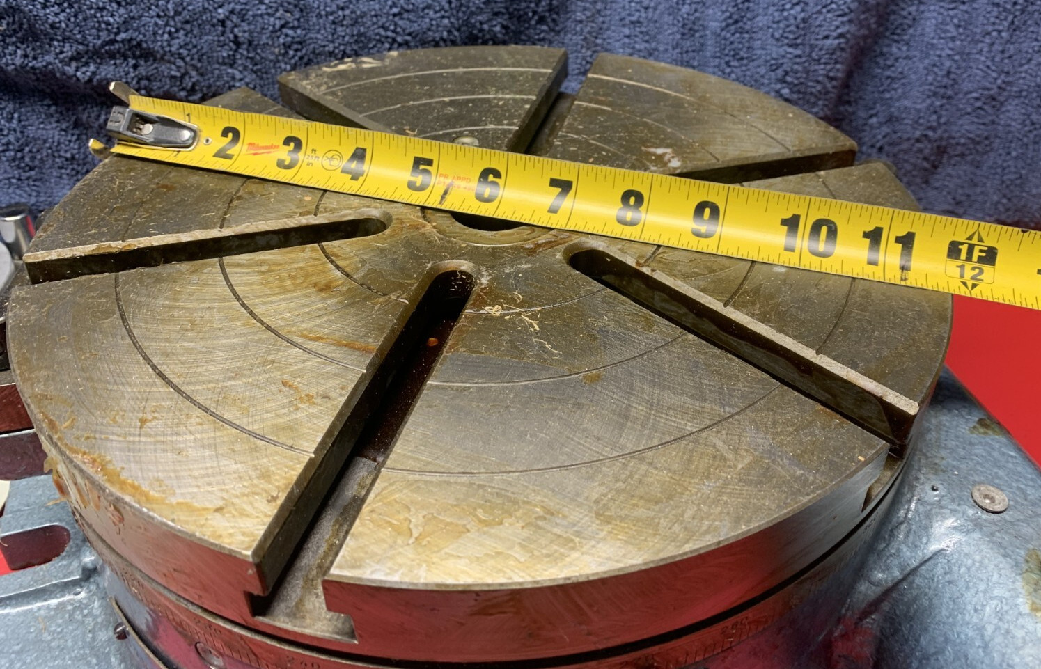12" TOOLMEX Precision Horizontal Rotary Table (NEW) Made in Poland