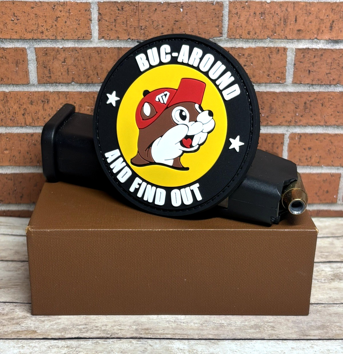 Tactical Morale PVC Beaver Patch, Buc Patch