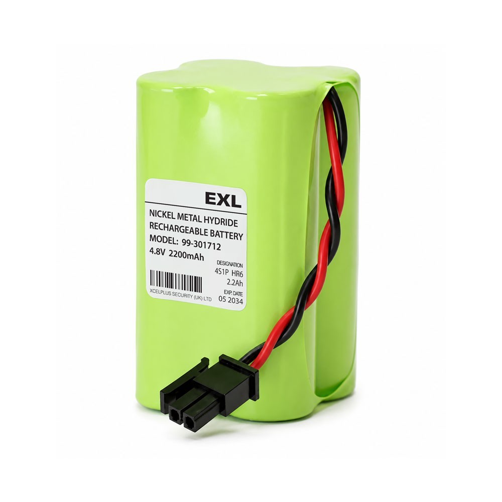 Visonic PowerMax Express Alarm Battery Pack 4.8V NiMH Control Panel 99-301712