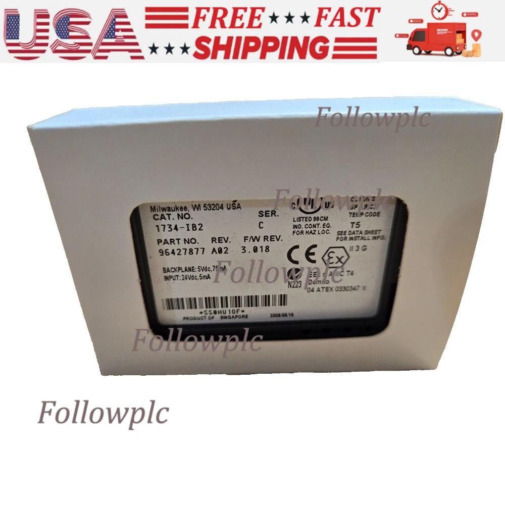 New Allen Bradley 1734-IB2 POINT I/O 2 Point Digital Input Module 1734IB2