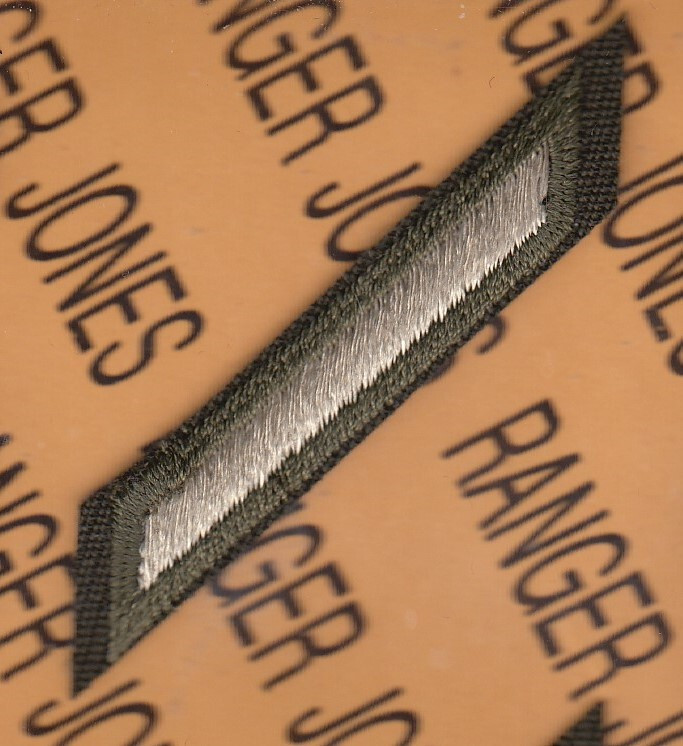US Army Years of Service Stripes Hashmark MALE AGSU ~2.5" patch 1=3-5 years