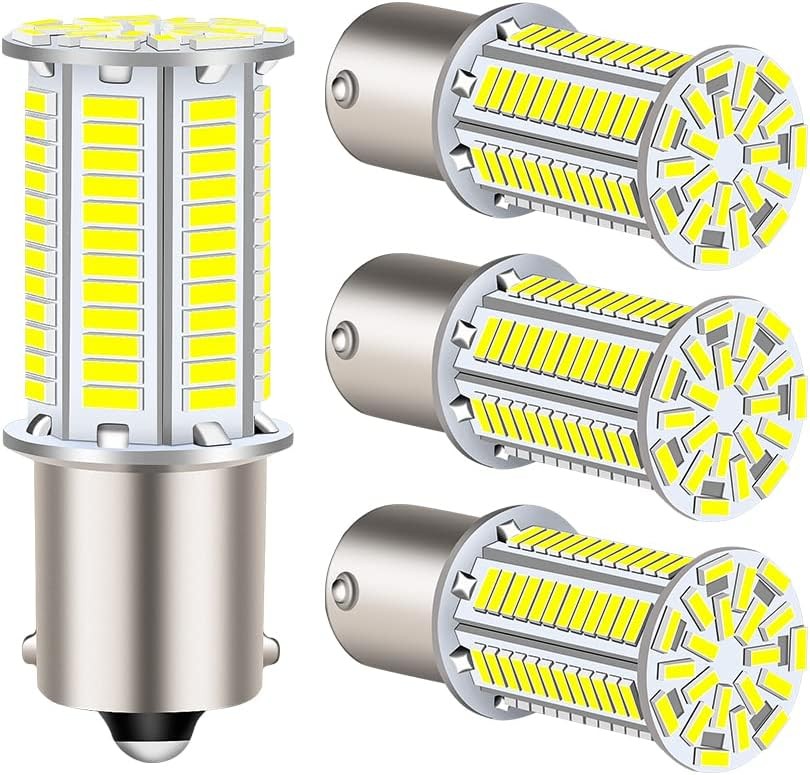 1156 1141 1003 7506 BA15S 1383 Led white RV Interior Light | Super Bright 4014 1