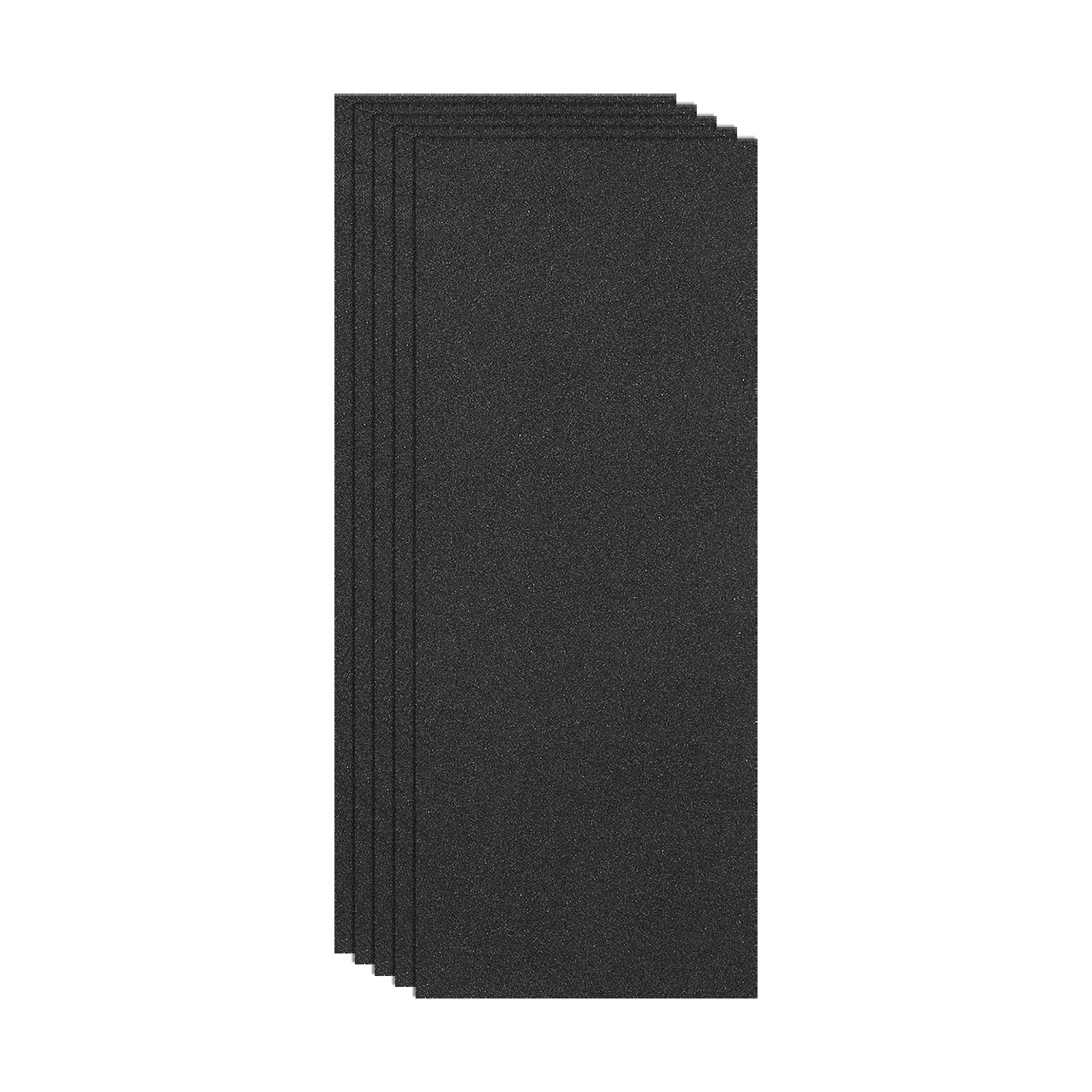 5 Pack 3.6" x 9" Sandpaper, 120 Grit Sand Paper for Wood Furniture