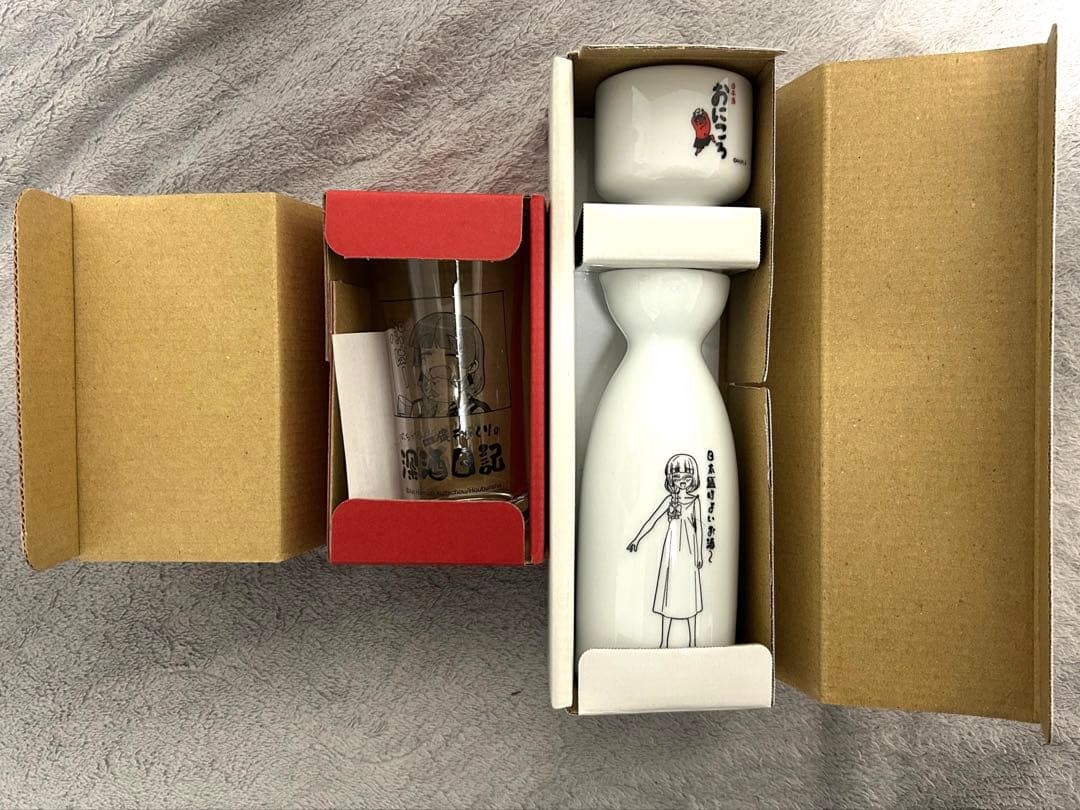 Bocchi the Rock! Kikuri Hiroi Deep Sake Diary Gals & Ochoco Set