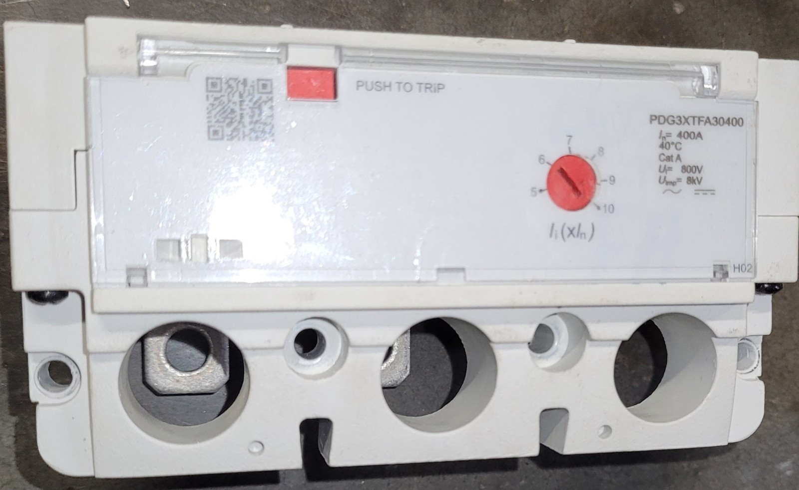Eaton PDG3XTFA30400 Trip Unit 3 Pole 400 Amp 600 Vac pdg PDG pdg3xtfa30400
