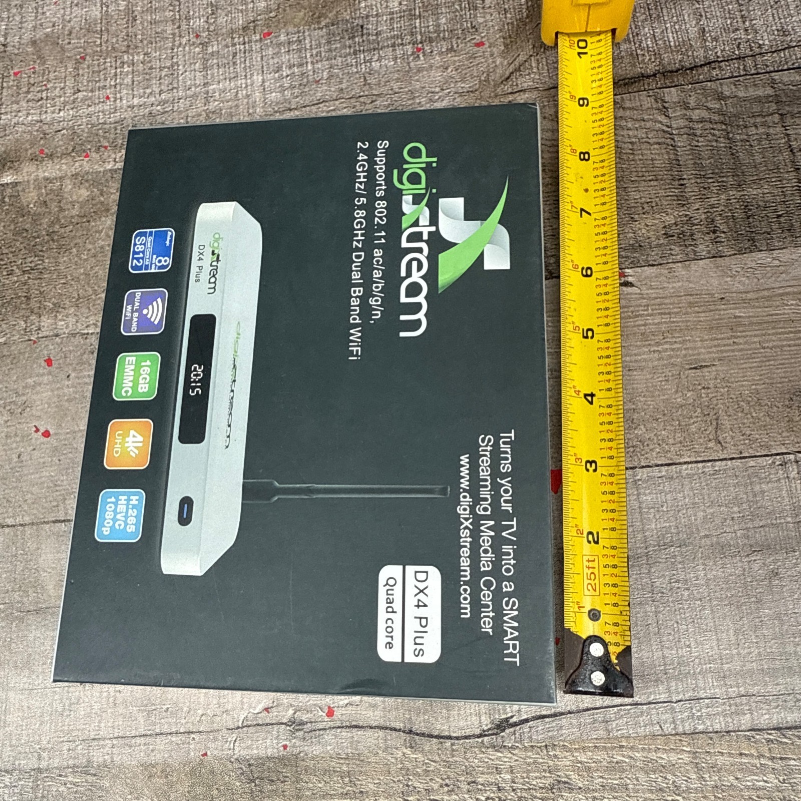 DigiXStream DX4 Plus Streaming Media Box