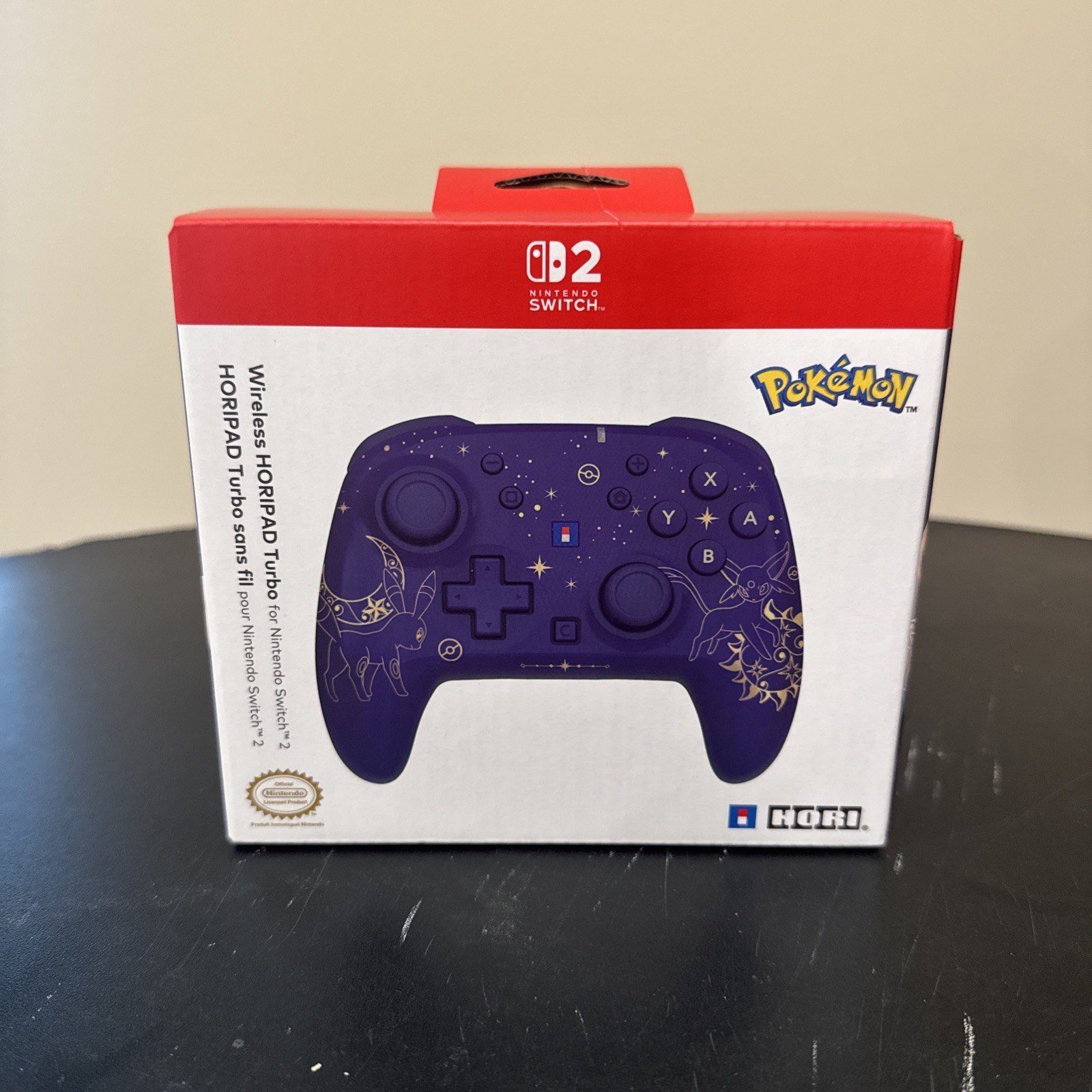 New 2026 HORI Wireless HORIPAD Turbo (ESPEON & UMBREON) for Nintendo Switch 2 🔥