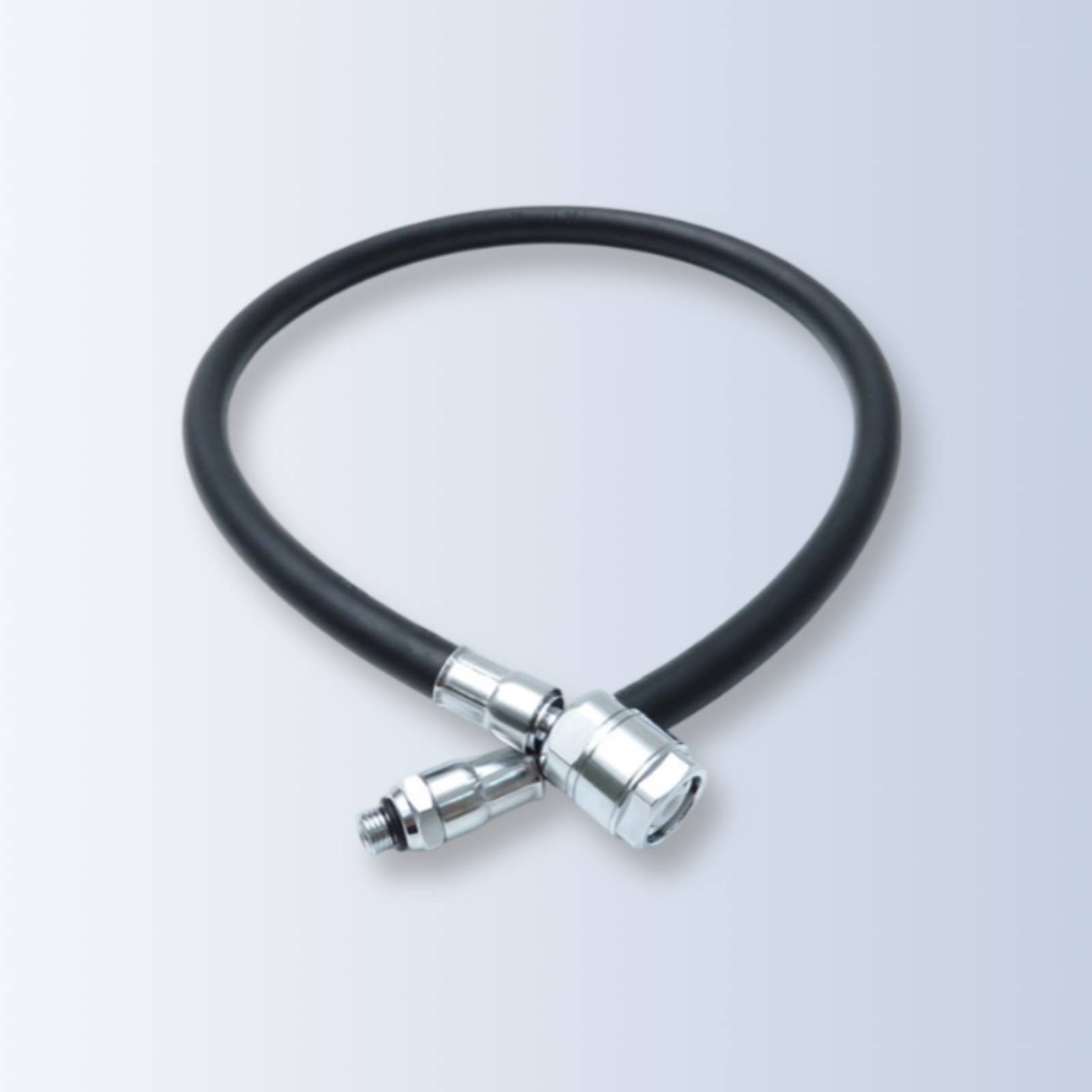 Low-Pressure Dive Hose Rubber Rotating Breathing Control Hose Copper