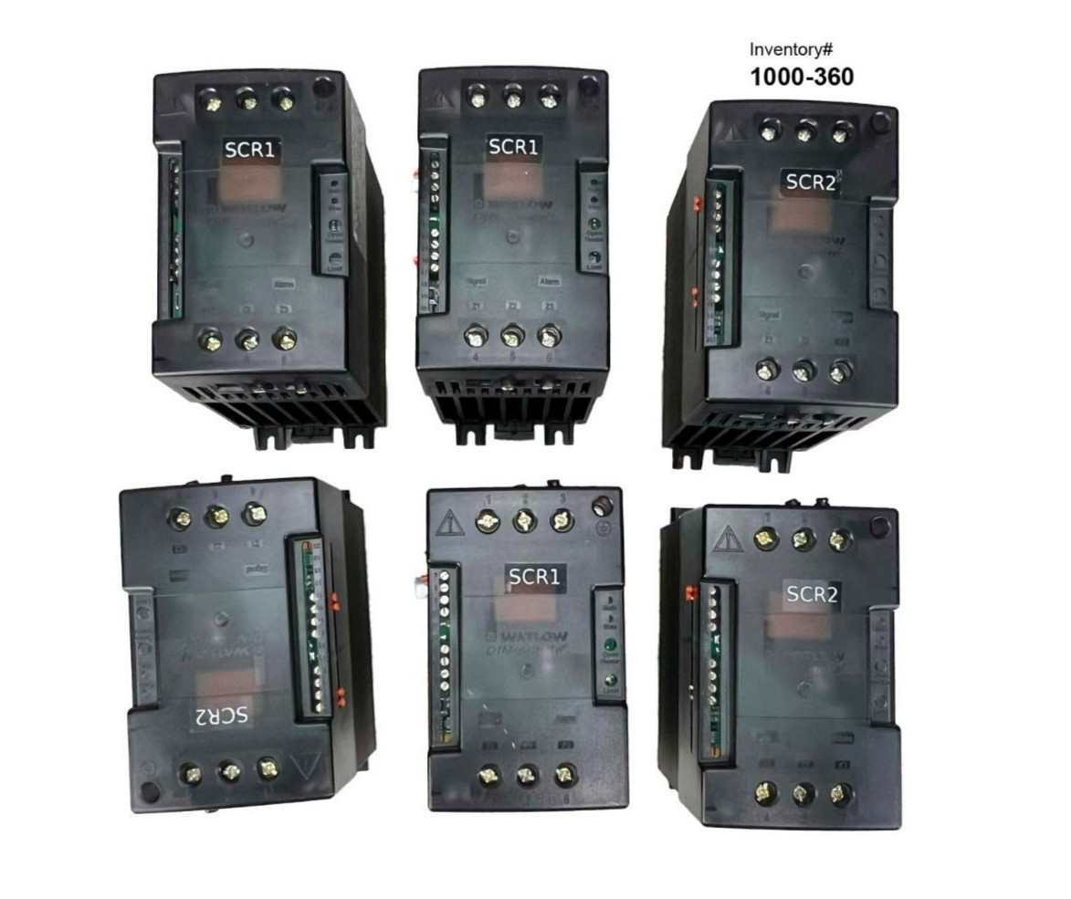 Watlow DC10-20L3-0000 Solid State Power Control, lot of 6 *used working