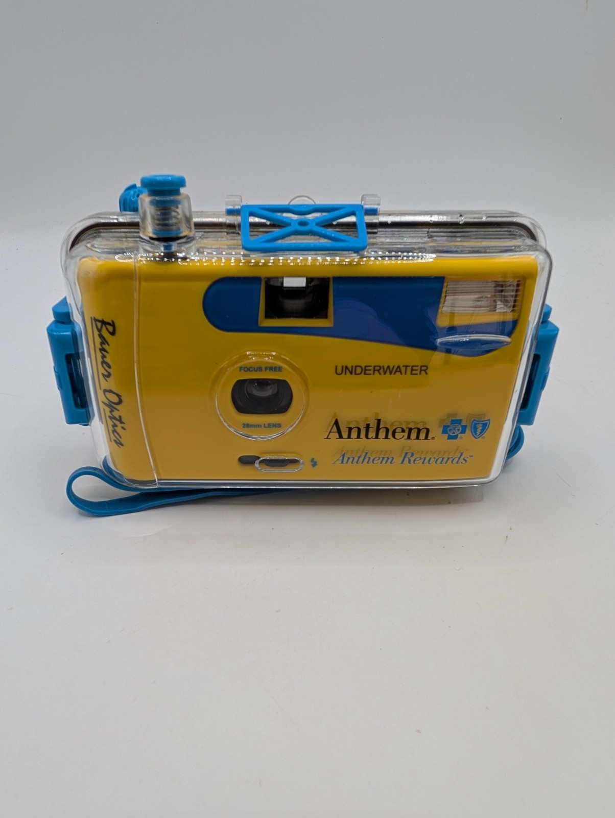 Yellow UNDER WATER 35MM FLASH CAMERA Reloadable CAPTURE THE SEA Waterproof