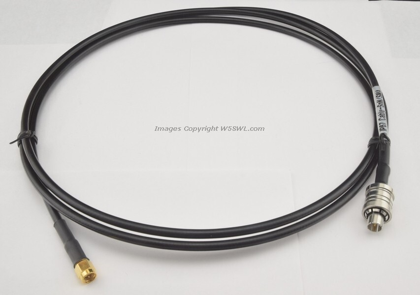 6-1/2ft (2 meter) LMR-195 Jumper SMA Male to Rosenberger SnapN Plug IP67